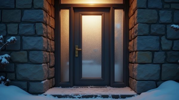 Comment isoler efficacement une porte d'entrée contre le froid